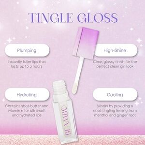 BEAMBO Tingle Lip Plumping Gloss, Ultra Moisturizing Cool Tingling Formu…
